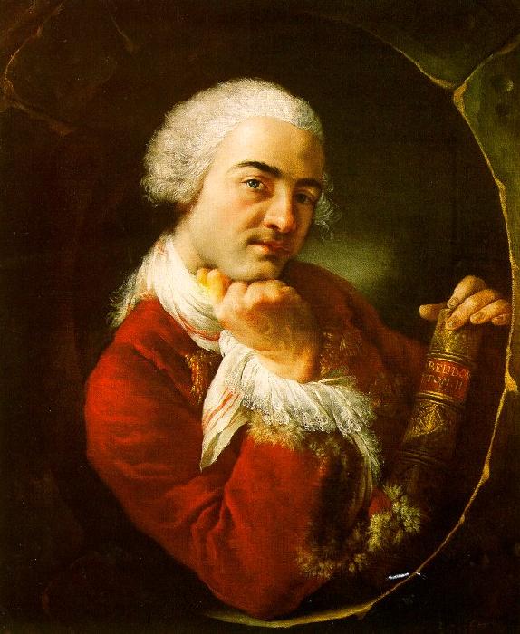 Blanchet, Louis-Gabriel Portrait of a Gentleman Sweden oil painting art